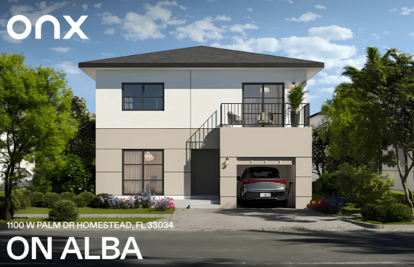 Casas modernas en On Alba Florida City, viviendas espaciosas en On Alba, amenidades en On Alba Florida City, parque comunitario en On Alba, casas desde $569,900 en Florida City, On Alba comunidad residencial en Florida, planos de casas en On Alba, viviendas familiares en Florida City, detalles de interiores en On Alba, amenidades deportivas en On Alba, área de BBQ en On Alba Florida, casas con canchas deportivas en On Alba, comunidad residencial con parque infantil, fotos de casas en On Alba, ubicación de On Alba en Florida City.