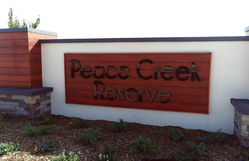 Peace Creek Reserve